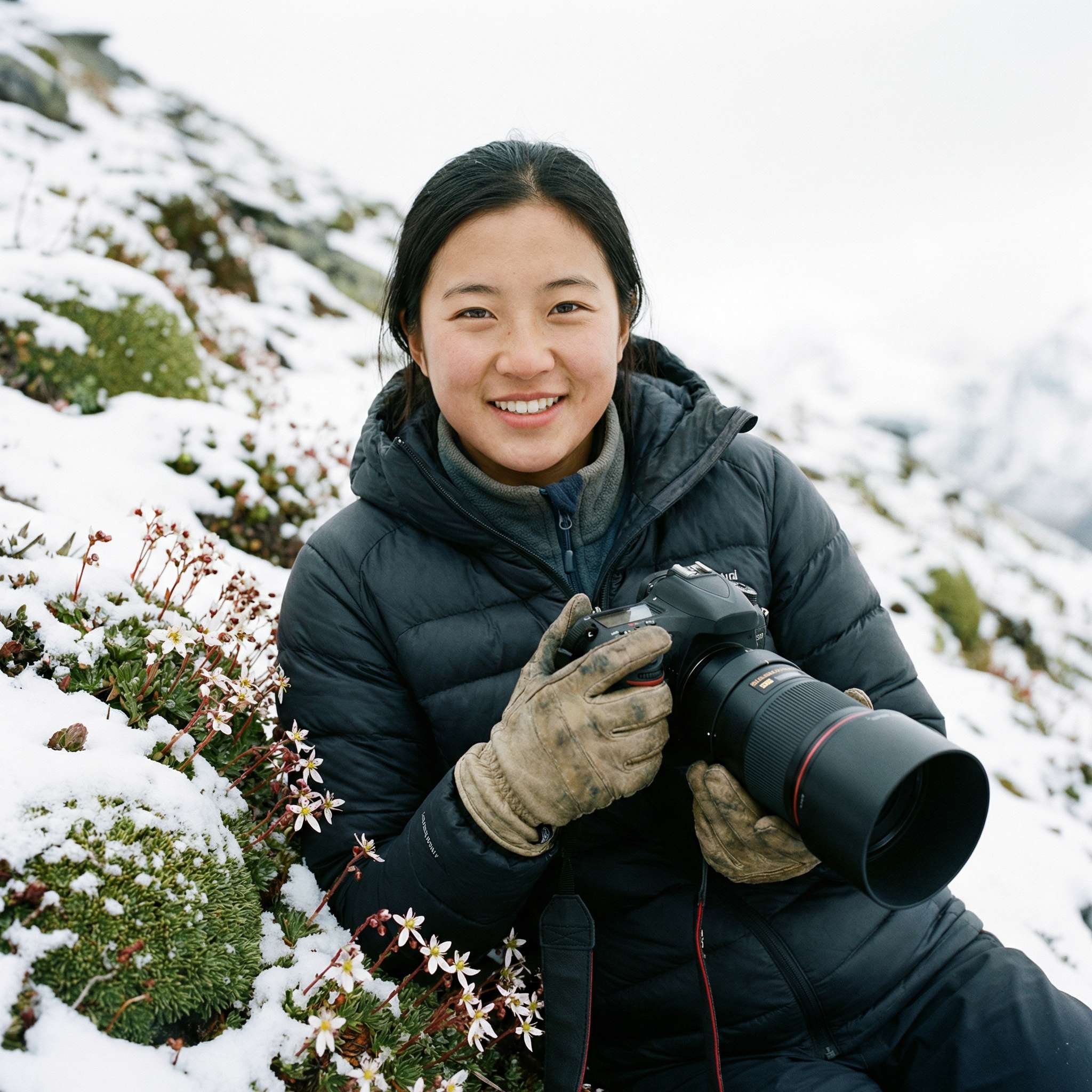 青柠视频首席植物摄影师林雪薇